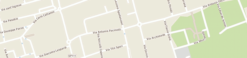 Mappa della impresa agostoni paolo a LISSONE