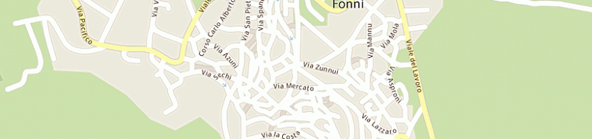 Mappa della impresa mulas giuseppe a FONNI