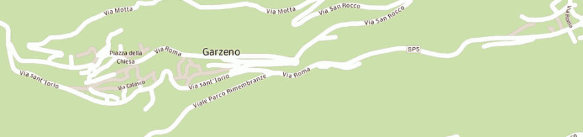 Mappa della impresa albergo de jean snc di matteri aldo giuseppe e a GARZENO