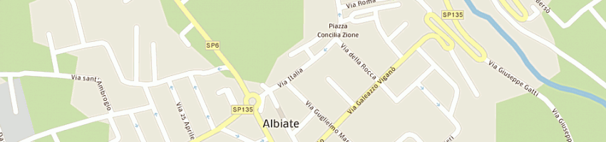 Mappa della impresa cooperativa di consumo di albiate e triuggio (srl) a ALBIATE