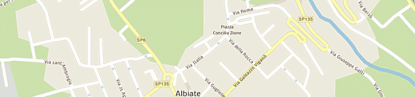 Mappa della impresa padri s cuore (betarramiti) a ALBIATE