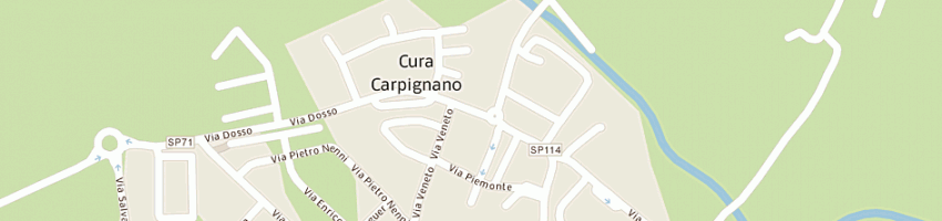 Mappa della impresa baldiraghi maria gabriella a CURA CARPIGNANO