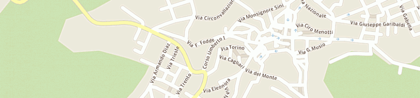 Mappa della impresa catta giuseppe a BUDDUSO 