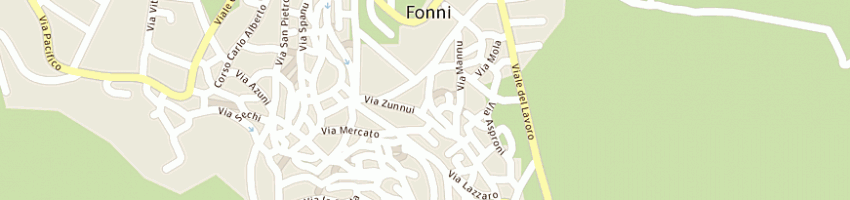 Mappa della impresa falconi antonello a FONNI