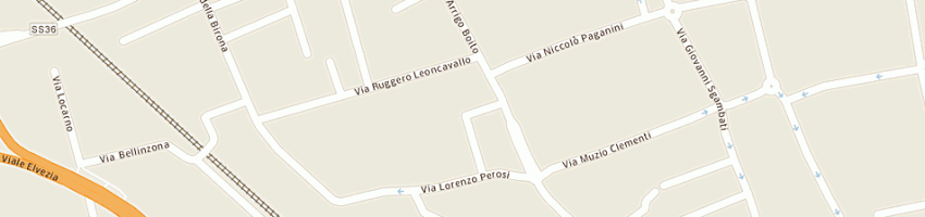 Mappa della impresa carrozzeria lari di riccelli vincenzo a MONZA