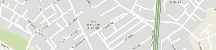 Mappa della impresa saba srl a SAN GIULIANO MILANESE
