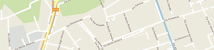 Mappa della impresa centro studi armonia e benessere srl a MONZA