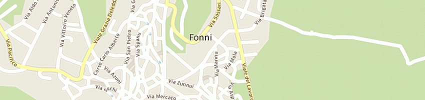 Mappa della impresa comune di fonni - scuola media statale via sorabile a FONNI