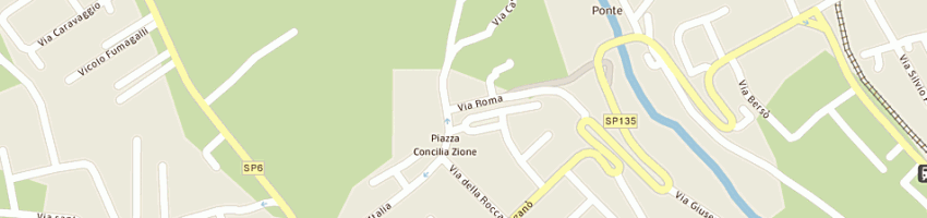 Mappa della impresa lavanderia onda verde di levati ruggero a ALBIATE