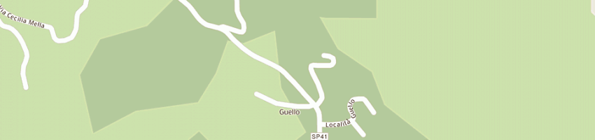 Mappa della impresa ristorante dei cacciatori a BELLAGIO