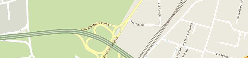 Mappa della impresa orvea srl a MONZA