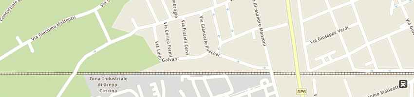 Mappa della impresa corbetta dr sergio e redaelli dr aldo a SOVICO