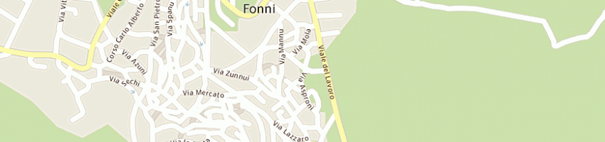 Mappa della impresa coccollone franco a FONNI