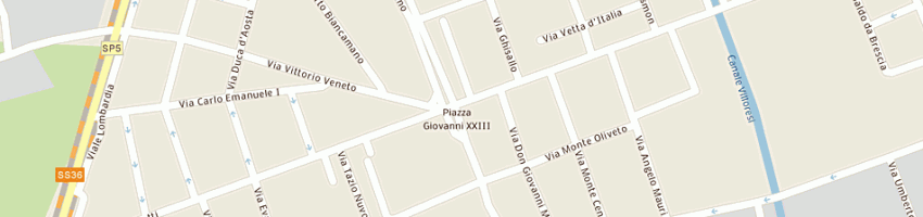 Mappa della impresa moody di albanese claudia a MONZA