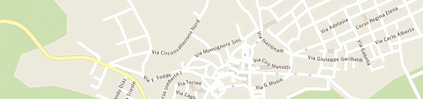 Mappa della impresa satta maria antonia a BUDDUSO 
