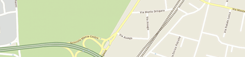 Mappa della impresa r e r srl a MONZA