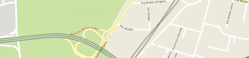 Mappa della impresa baglietti franco a MONZA