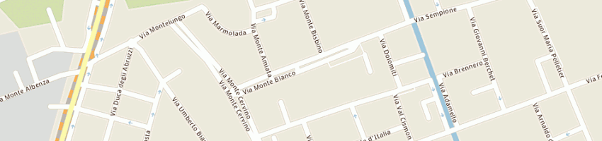 Mappa della impresa comune di monza a MONZA