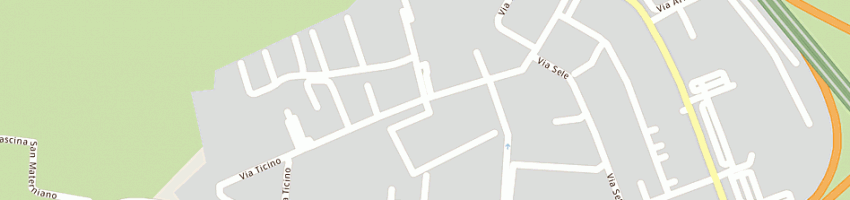 Mappa della impresa linea graphica srl unipersonale a SAN GIULIANO MILANESE