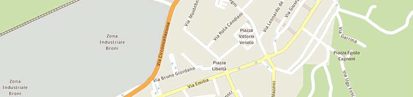 Mappa della impresa muselli rosanna a BRONI