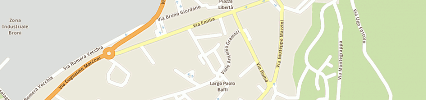 Mappa della impresa cevini eugenio a BRONI
