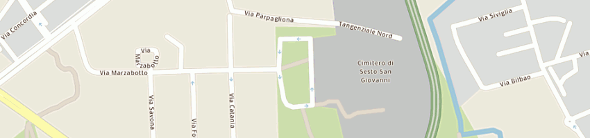 Mappa della impresa polverini a PRATO