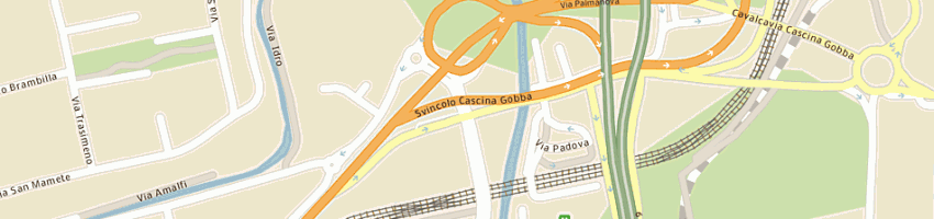 Mappa della impresa rcs produzioni spa a MILANO