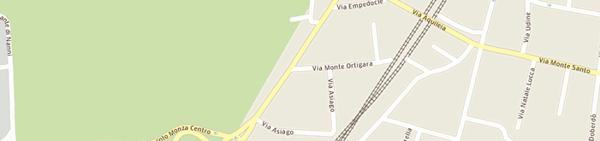 Mappa della impresa siro srl a MONZA