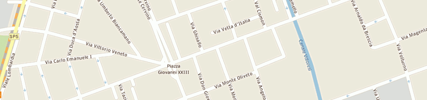 Mappa della impresa basilico adriano a MONZA