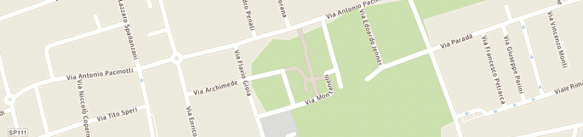 Mappa della impresa lamperti oreste a LISSONE