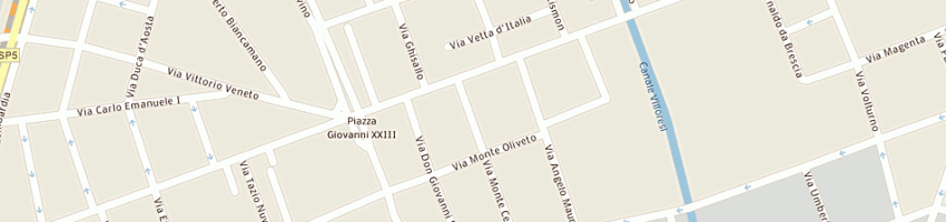 Mappa della impresa cotfa a MONZA