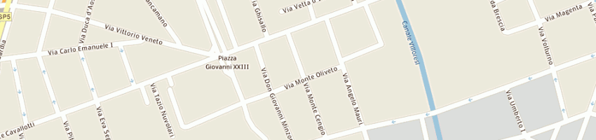 Mappa della impresa rovelli impianti (snc) a MONZA