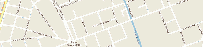 Mappa della impresa autoricambi mario snc a MONZA