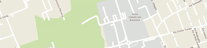 Mappa della impresa m t r srl a BIASSONO