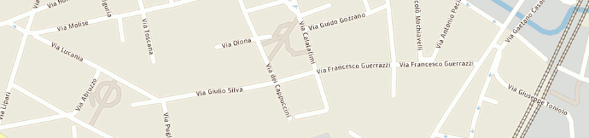 Mappa della impresa fiorini gianni a MONZA