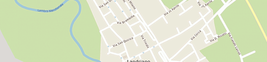 Mappa della impresa lenzi mario a LANDRIANO