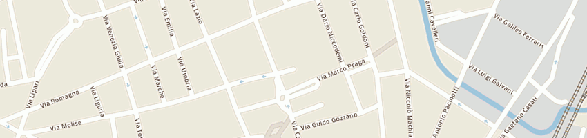 Mappa della impresa casa musicale eco (sas) a MONZA
