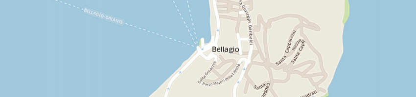 Mappa della impresa maison grandi srl a BELLAGIO