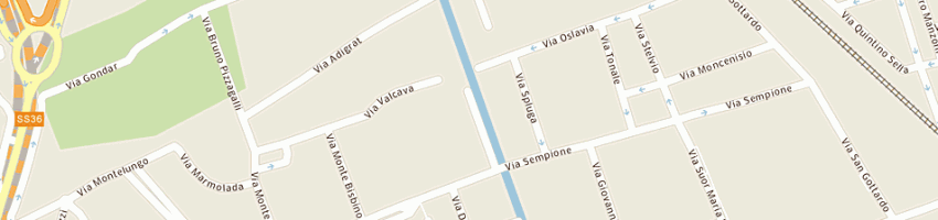 Mappa della impresa view srl a MONZA
