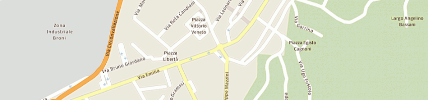 Mappa della impresa picozzi giovanni a BRONI