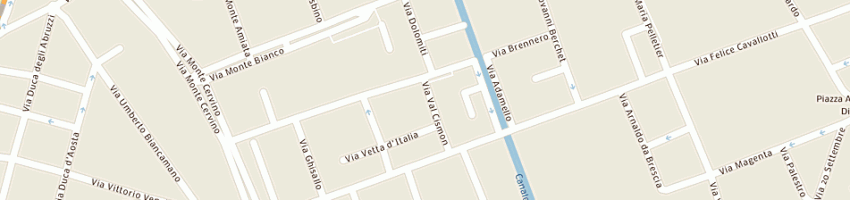 Mappa della impresa eldaco maio lidia e c (sas) a MONZA