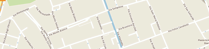 Mappa della impresa tanzi architetti-gigi e chiara tanzi a MONZA