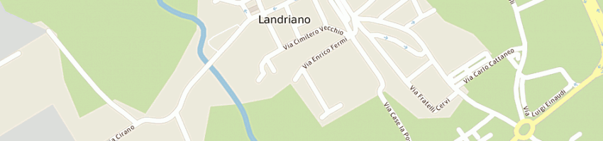 Mappa della impresa pop computers di e pagetti a LANDRIANO