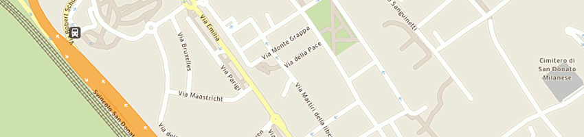 Mappa della impresa sasanelli francesco a SAN DONATO MILANESE