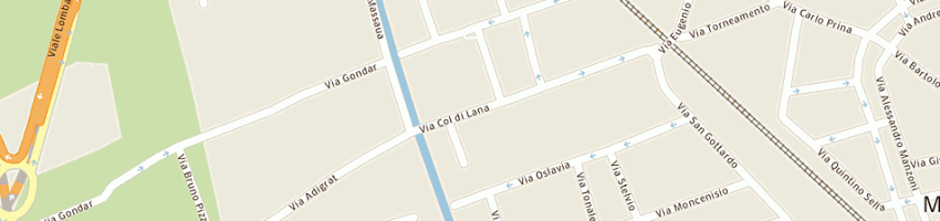 Mappa della impresa barzaghi fabio a MONZA