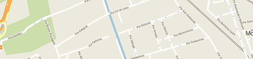 Mappa della impresa tsc srl a MONZA
