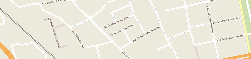 Mappa della impresa lissoni massimo a MONZA