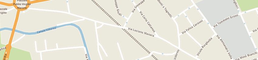 Mappa della impresa villa reale ristorante socrl a MONZA