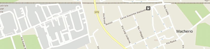 Mappa della impresa barni mario a SOVICO