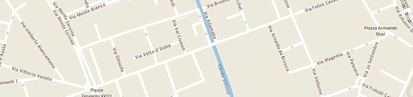 Mappa della impresa masnari aldina vcr elettronica a MONZA